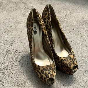Leopard heels
